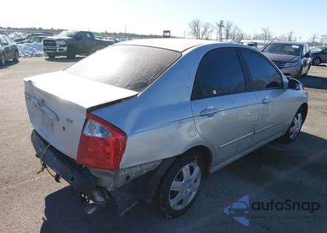2006 Kia Spectra Ex/Lx/Sx from USA, damaged, VIN KNAFE121065357436